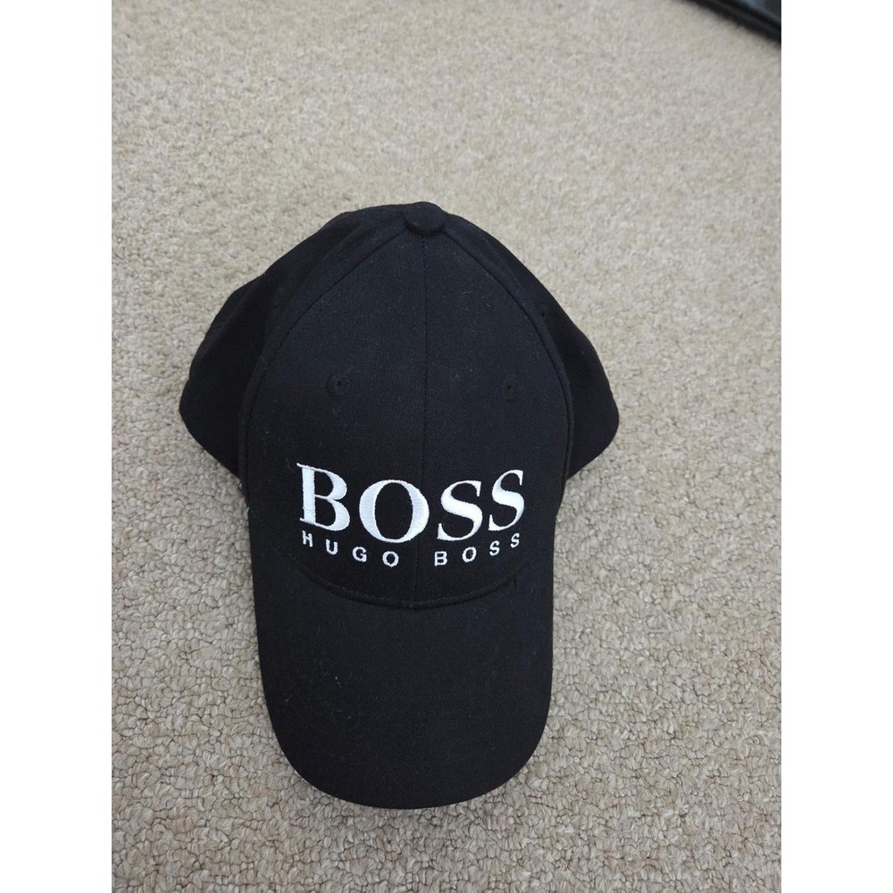 Hugo Boss mens Black Baseball Cap one size